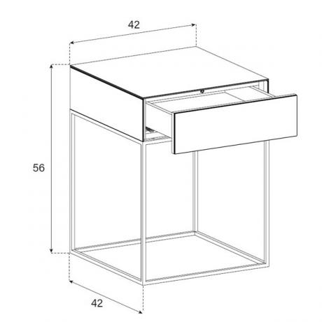 Table d'appoint Sonorous KL-42