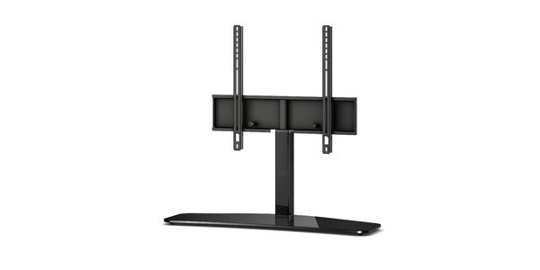 Sonorous Meuble TV PL 2335-b-hblk, Pied Noir avec support TV Pivotant